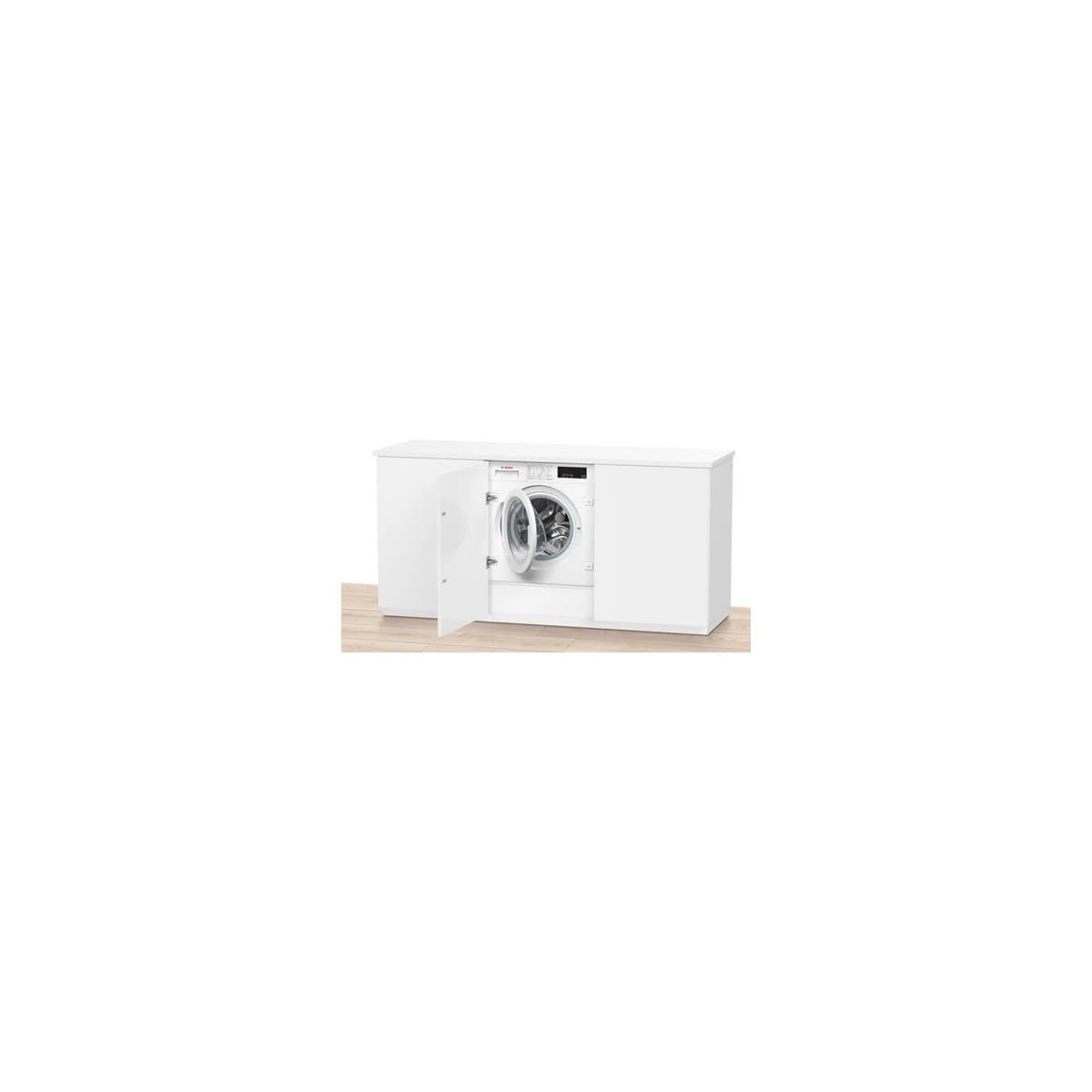 Lave-linge Encastrable 7 kg - 1200 trs/min - Classe C - Moteur Induction Silencieux - Blanc