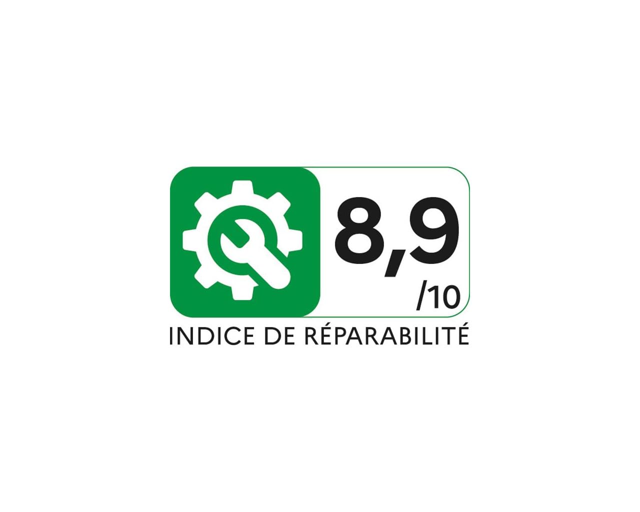 Lave-linge Frontal 9 kg - Classe A - 1400 trs/min - Moteur Induction Silencieux - Blanc