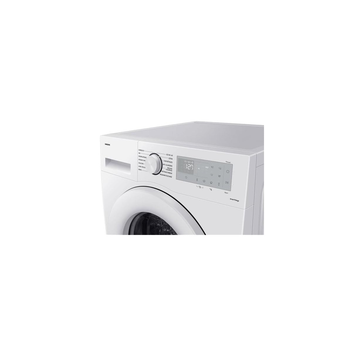 Lave-linge Frontal 8 kg - Classe A - 1400 trs/min - Connecté Wi-Fi - Blanc