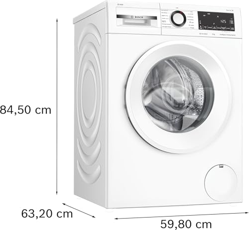 Lave-linge Frontal 9 kg - Classe A - 1400 trs/min - Dosage Automatique - Blanc