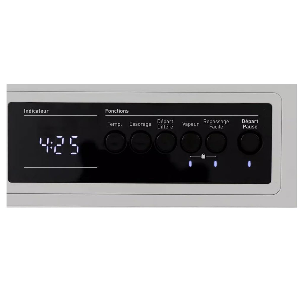 Lave-linge Encastrable 8 kg - 1400 trs/min - Moteur Induction Silencieux - Blanc