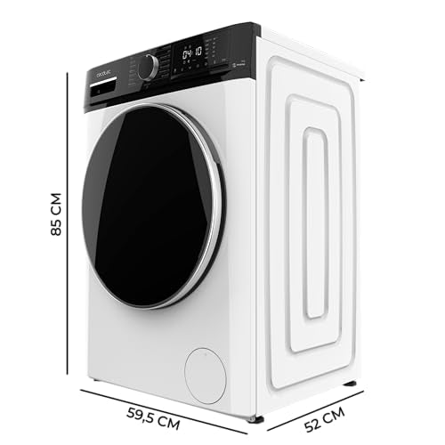 Lave Linge Bolero Dresscode 8610 Inverter A; capacité de 8 Kg, 1400 tr/min, Classe A, avec fonction vapeur, moteur Inverter Plus, 15 programmes, optimise le niveau d'eau et le lavage
