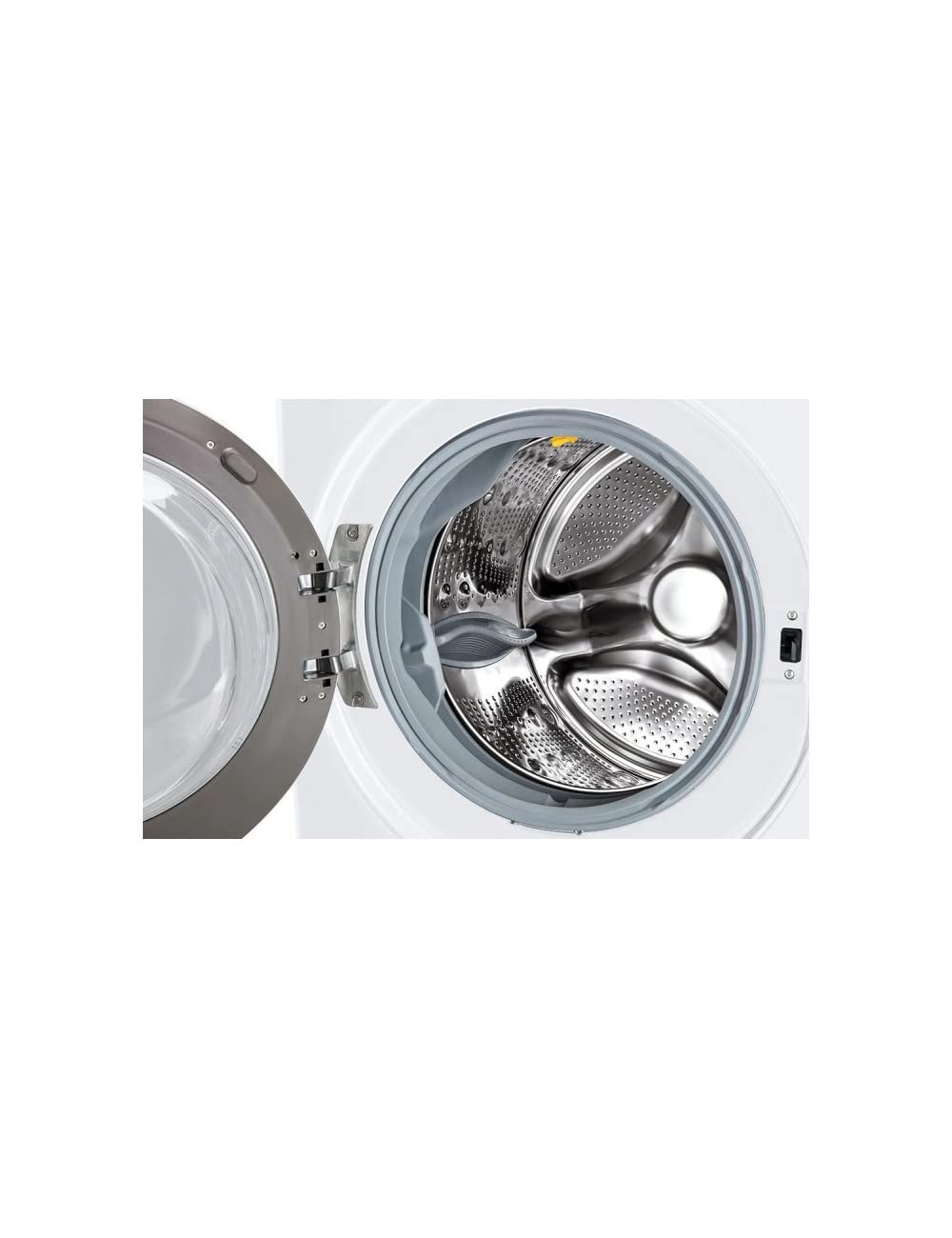 Lave-linge Frontal Grande Capacité 17 kg - Moteur Induction Silencieux - Noir