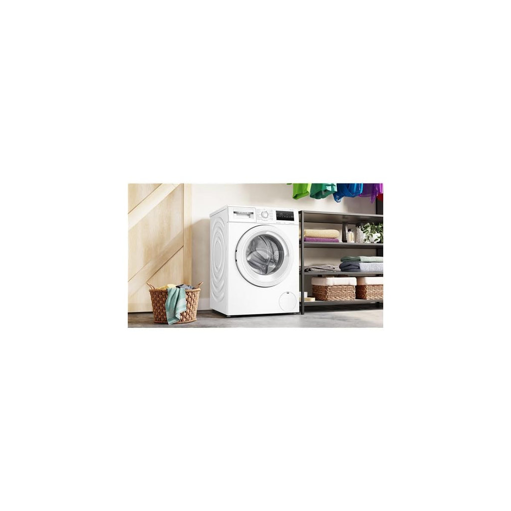 Lave linge Série 4 hublot, 8 kg, 1400 trs/min, Blanc
