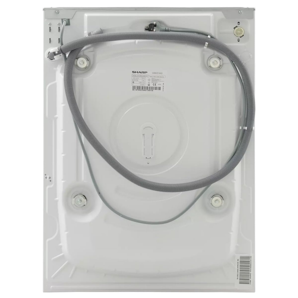 Lave-linge Encastrable 8 kg - 1400 trs/min - Moteur Induction Silencieux - Blanc